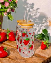 the strawberry roan glass